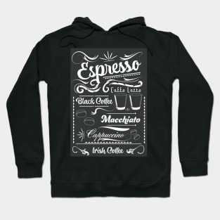 Espresso Chalk board Hoodie